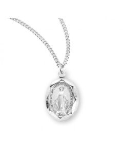 Miraculous Sterling Scalloped