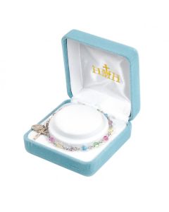 Multi Colored Rosary Bracelet