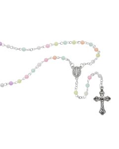 Multicolor Glass Rosary