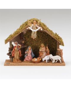 Nativity 7pc Set with Stable