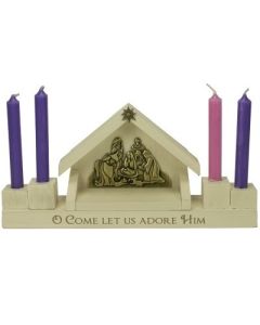 Nativity Mini Advent Wreath