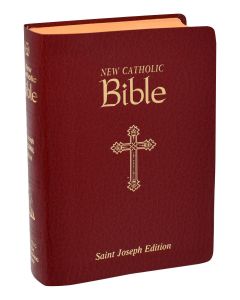 New Catholic Bible Burgundy