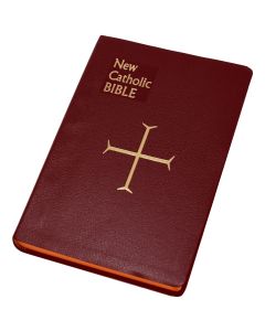 New Catholic Bible Burgundy