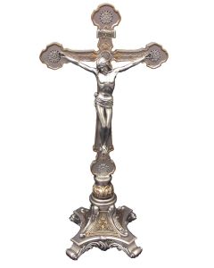 Ornate Standing Crucifix 13"