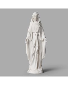 Our Lady of Grace Marble Stat