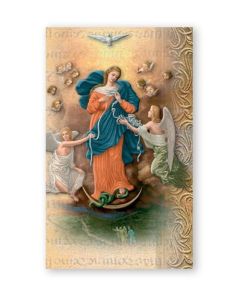 Our Lady Untier Knots Bio Card