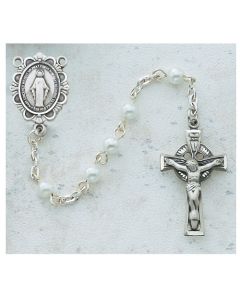 Pearl Celtic Rosary