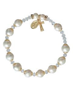 Pearl - Rosary Bracelet