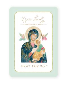 Perpetual Help Prayer Card