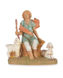 Peter, Boy with Sheep, 5" Fontanini