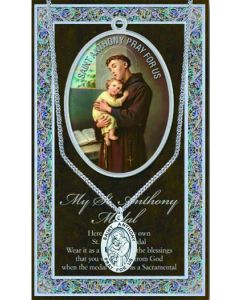Pewter St. Anthony Medal