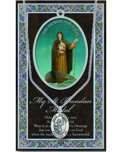 Pewter St. Brendan Medal