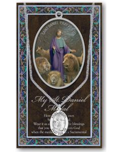 Pewter St. Daniel Medal