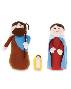 Plush Holy Family 3pc