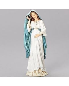 Pregnant Mary Figure 8.75"H