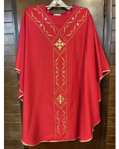 Red Chasuble