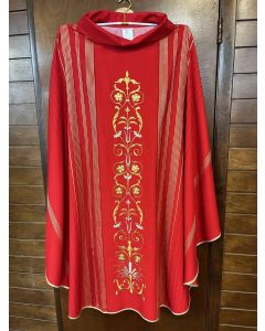 Red Chasuble