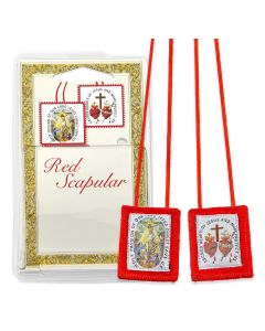 Red Scapular Crucifixion and