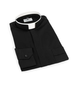 Roman Collar LS Shirt Sz 18.5