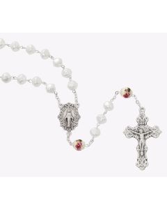 Rosary 8mm Pearl