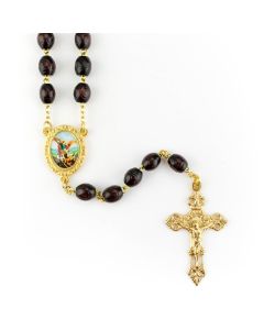 Rosary Brown Wood