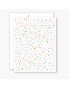 Rosary Card Happy Birthday