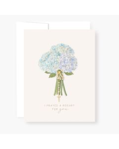 Rosary Greeting Card