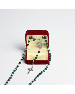 Rosary Relic Green