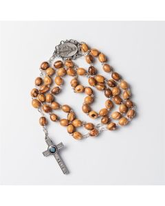 Rosary w/Relic Olivewood