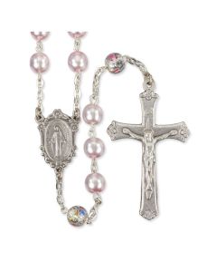 Rose Pearl Rosary