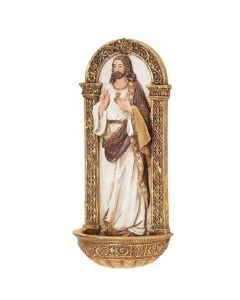 Sacred Heart Color Holy Water Font