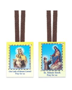 Scapular Brown W Brown