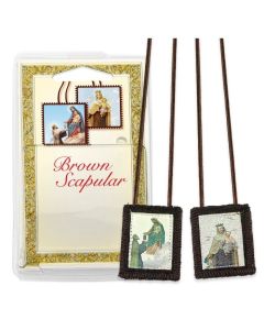 Scapular Brown Wool