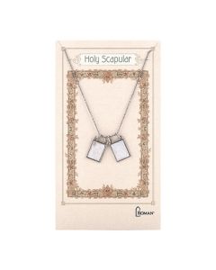 Scapular Rhodium with Shell
