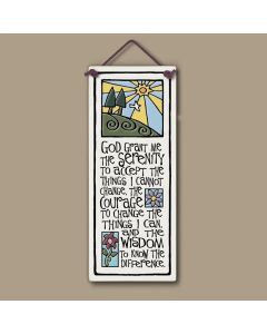Serenity Prayer Ceramic Tile
