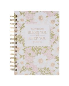 Spiral Journal Pink Floral