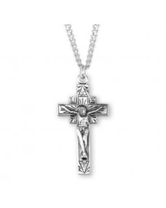 Square Sun Burst SS Crucifix