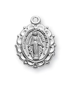 SS Miraculous Medal Small Oval