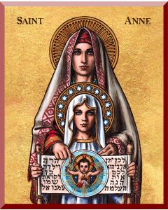 St Anne Plaque