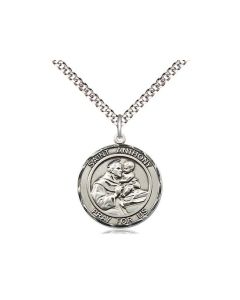 St Anthony SS Round Medal