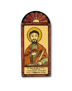 St Augustine Mini Icon