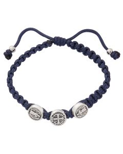 St Benedict Bracelet Navy