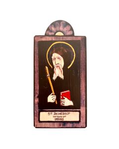 St Benedict Mini Icon