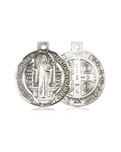 St Benedict SS medal 24" chain