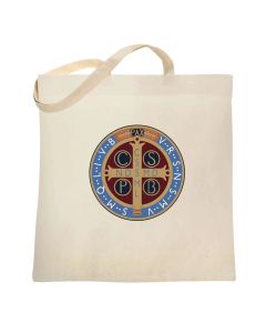 St Benedict Tote Bag
