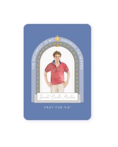 St Carlo Acutis Prayer Card