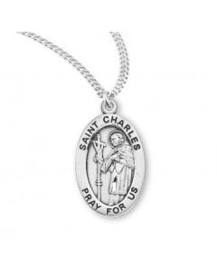 St Charles Medal SS Oval