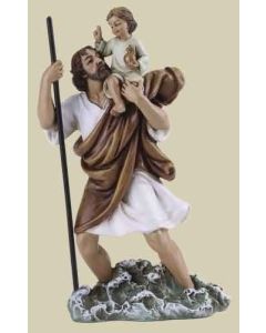 St. Christopher 4" statue