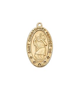 St Christopher G/SS Medal