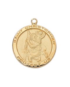 St Christopher Medal G/SS